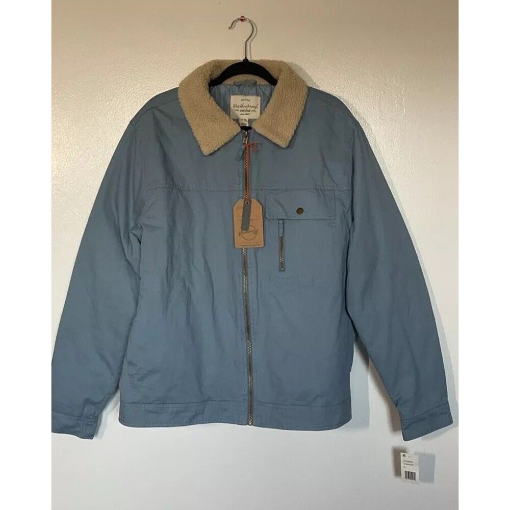 WEATHERPROOF | Men's Twill Trucker Sherpa Collar Jacket | Size XL